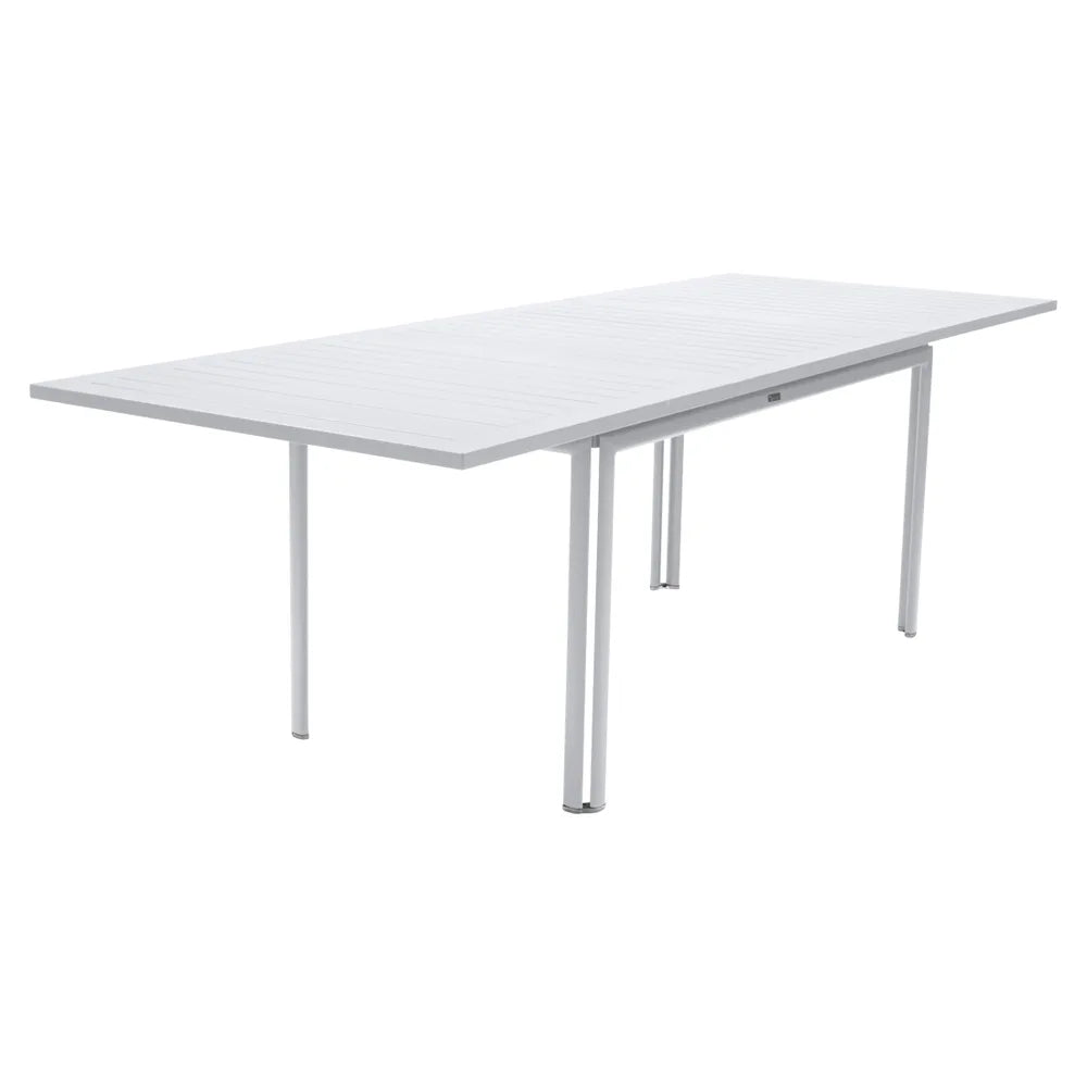 Fermob – Costa – Table à allonges 160/240 x 90 cm – Blanc coton