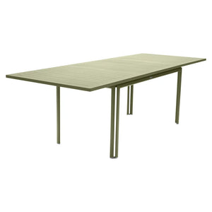 Fermob – Costa – Table à allonges 160/240 x 90 cm – Vert tilleul