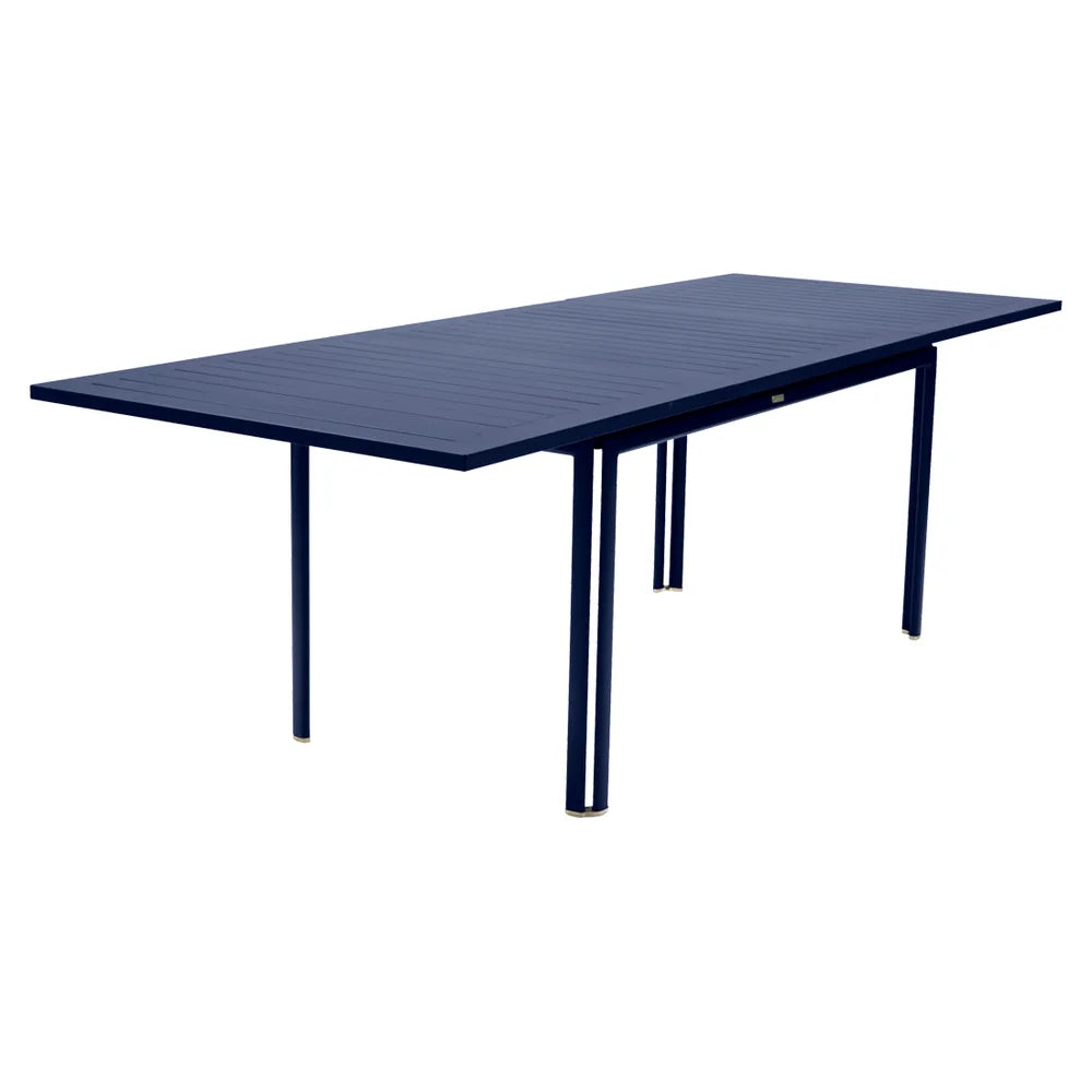 Fermob – Costa – Table à allonges 160/240 x 90 cm – Bleu abysse