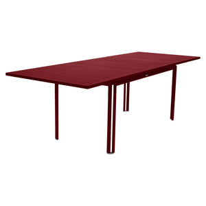 Fermob – Costa – Table à allonges 160/240 x 90 cm – Piment