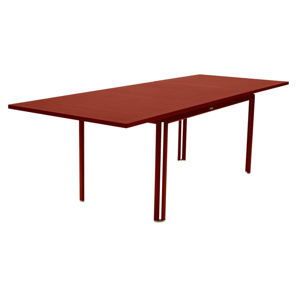Fermob – Costa – Table à allonges 160/240 x 90 cm – Ocre rouge