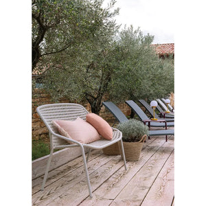 Fermob – Croisette – Banquette 2 places en situation