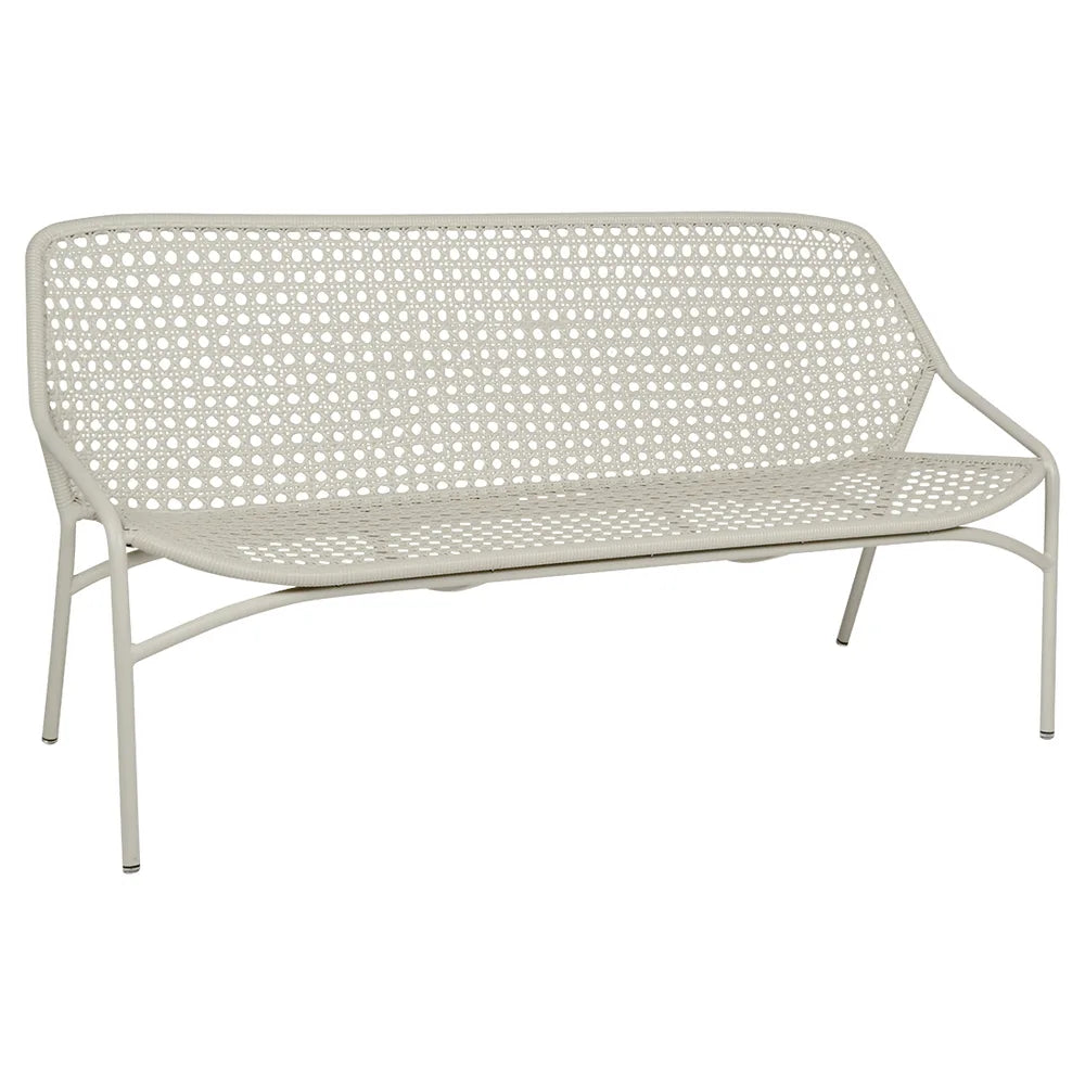 Fermob – Croisette – Banquette xl 3 places – Gris argile
