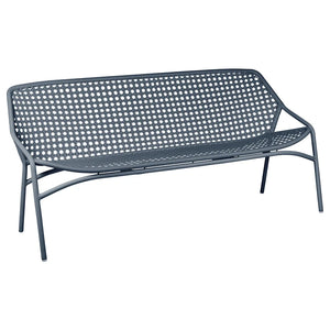 Fermob – Croisette – Banquette xl 3 places – Gris orage