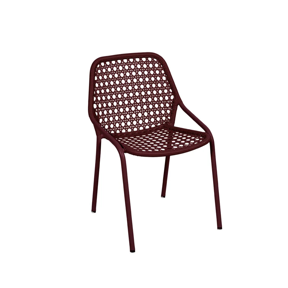 Fermob – Croisette – Chaise – Cerise noire