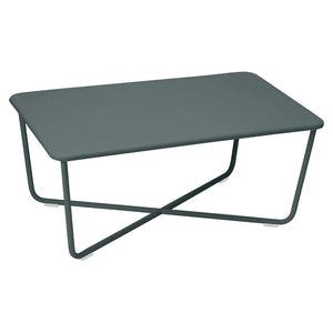 Fermob – Croisette – Table basse 97 x 57 cm – Gris orage