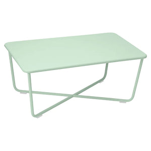 Fermob – Croisette – Table basse 97 x 57 cm – Menthe glaciale