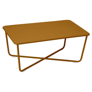 Fermob – Croisette – Table basse 97 x 57 cm – Pain d'épices