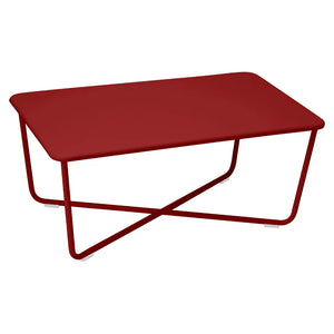 Fermob – Croisette – Table basse 97 x 57 cm – Piment