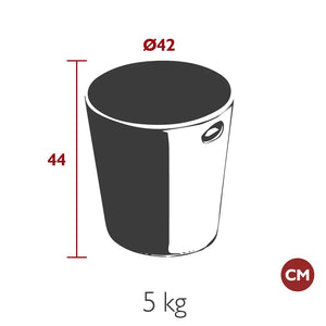 Fermob – Lighting stool H.44 cm – guide de dimensions