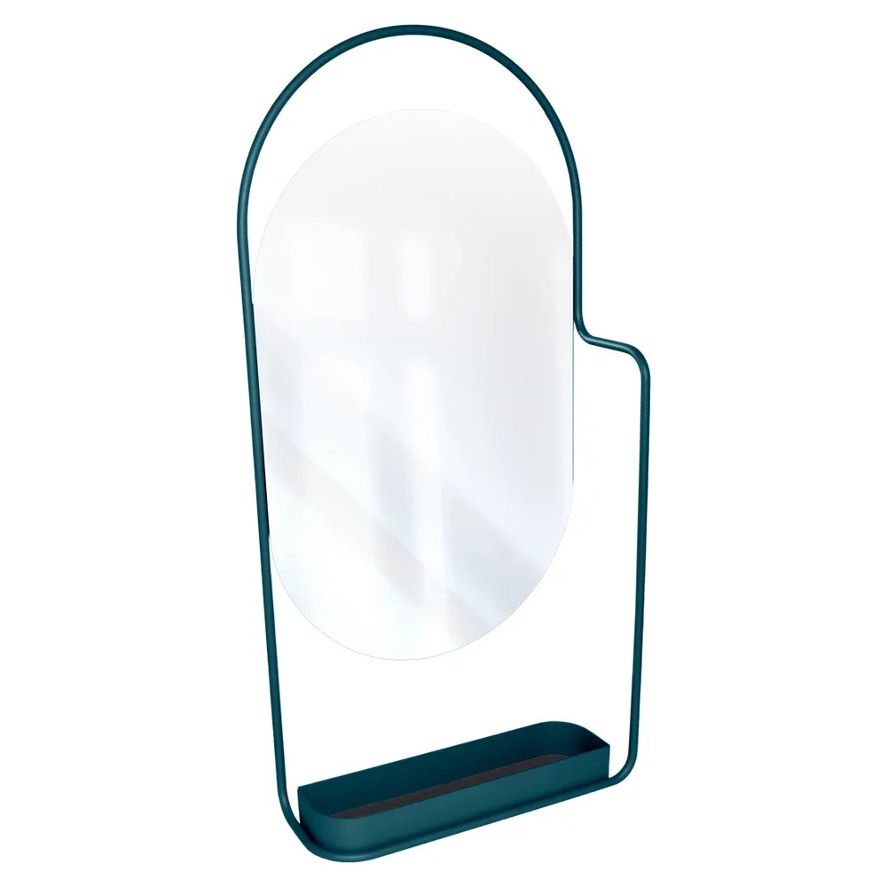 Fermob – Itac – Miroir vide-poche – Bleu acapulco