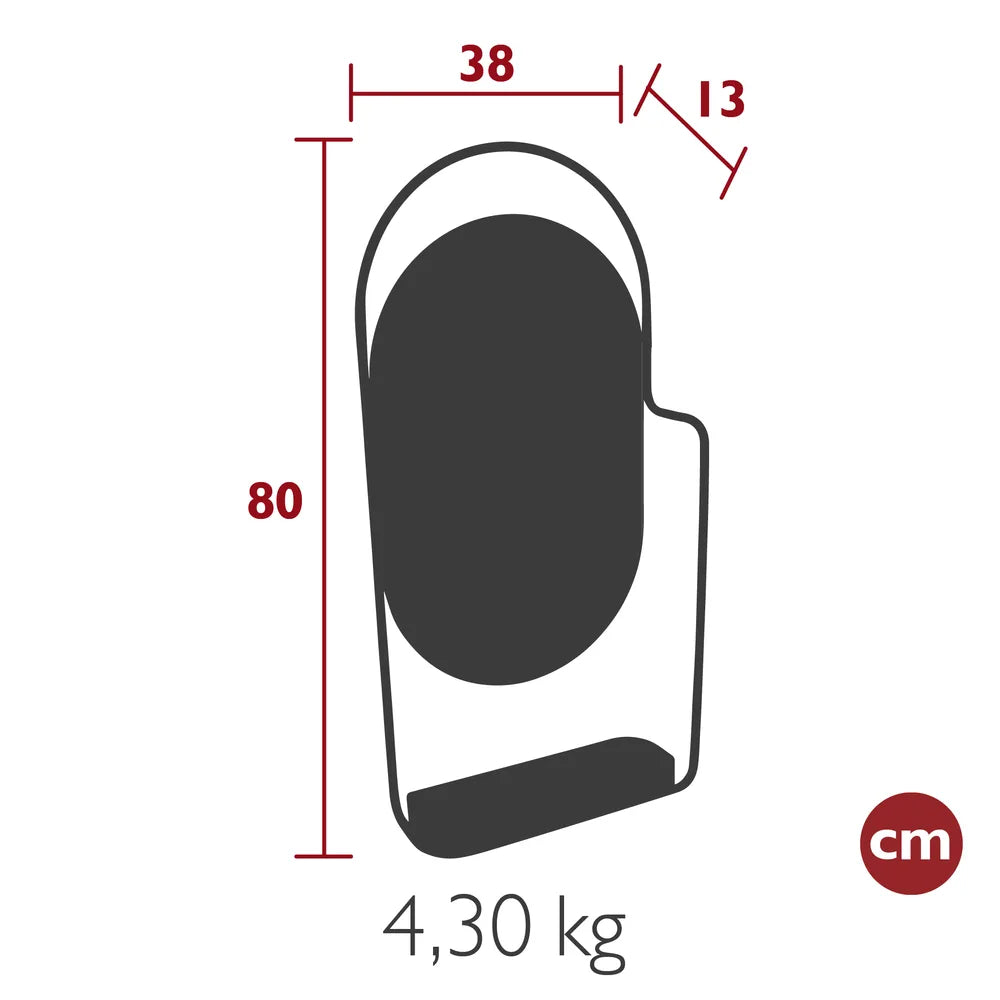 Fermob – Miroir vide-poche – guide de dimensions