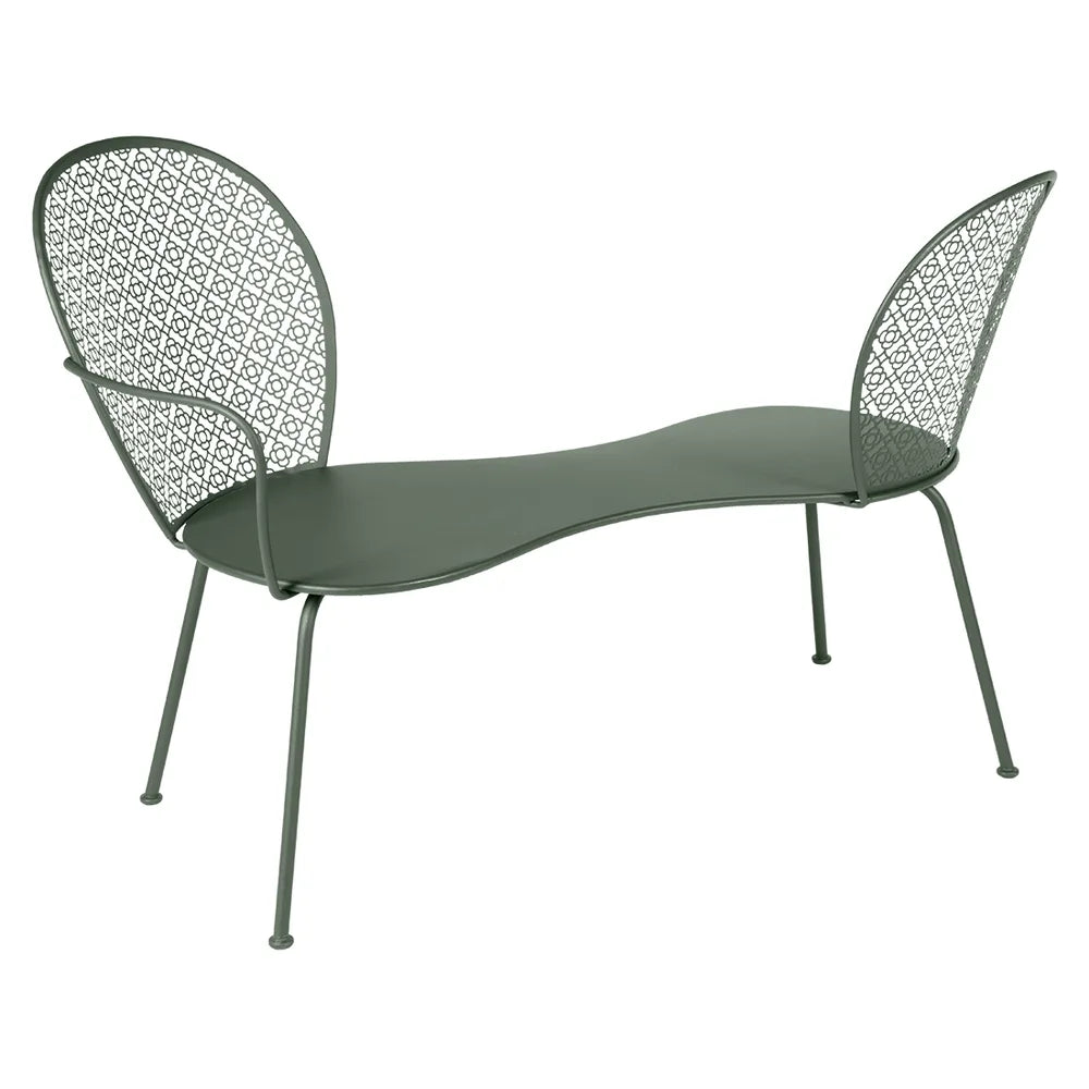 Fermob – Lorette – Banquette conversation – Romarin