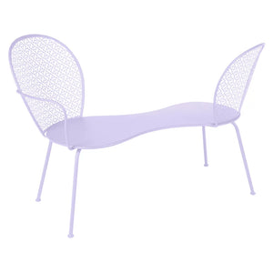Fermob – Lorette – Banquette conversation – Guimauve