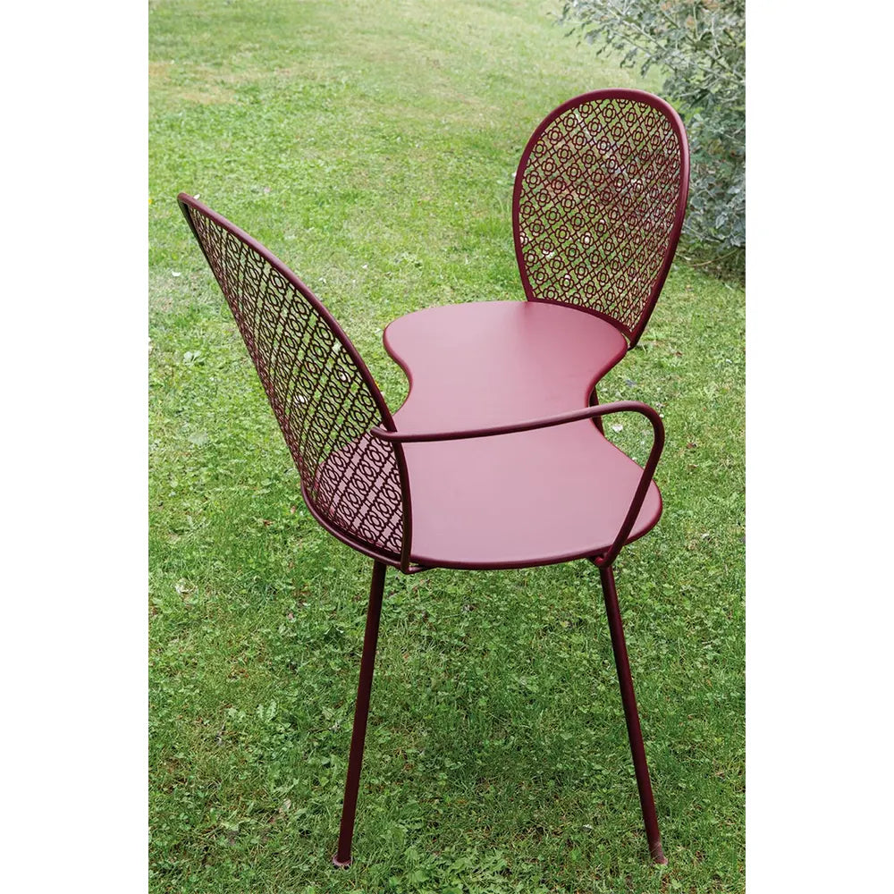 Fermob – Lorette – Banquette conversation en situation