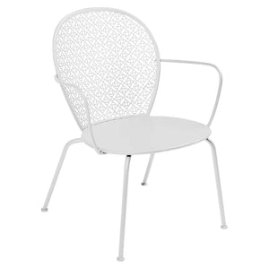 Fermob – Lorette – Fauteuil bas – Blanc coton