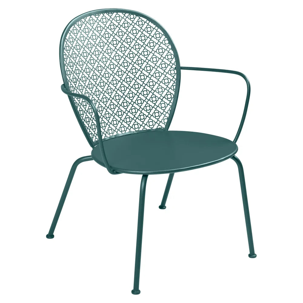Fermob – Lorette – Fauteuil bas – Gris orage