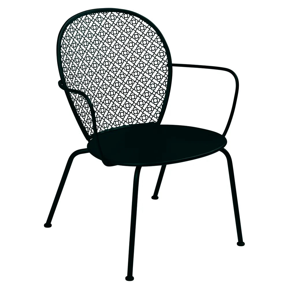 Fermob – Lorette – Fauteuil bas – Réglisse
