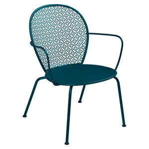 Fermob – Lorette – Fauteuil bas – Bleu acapulco