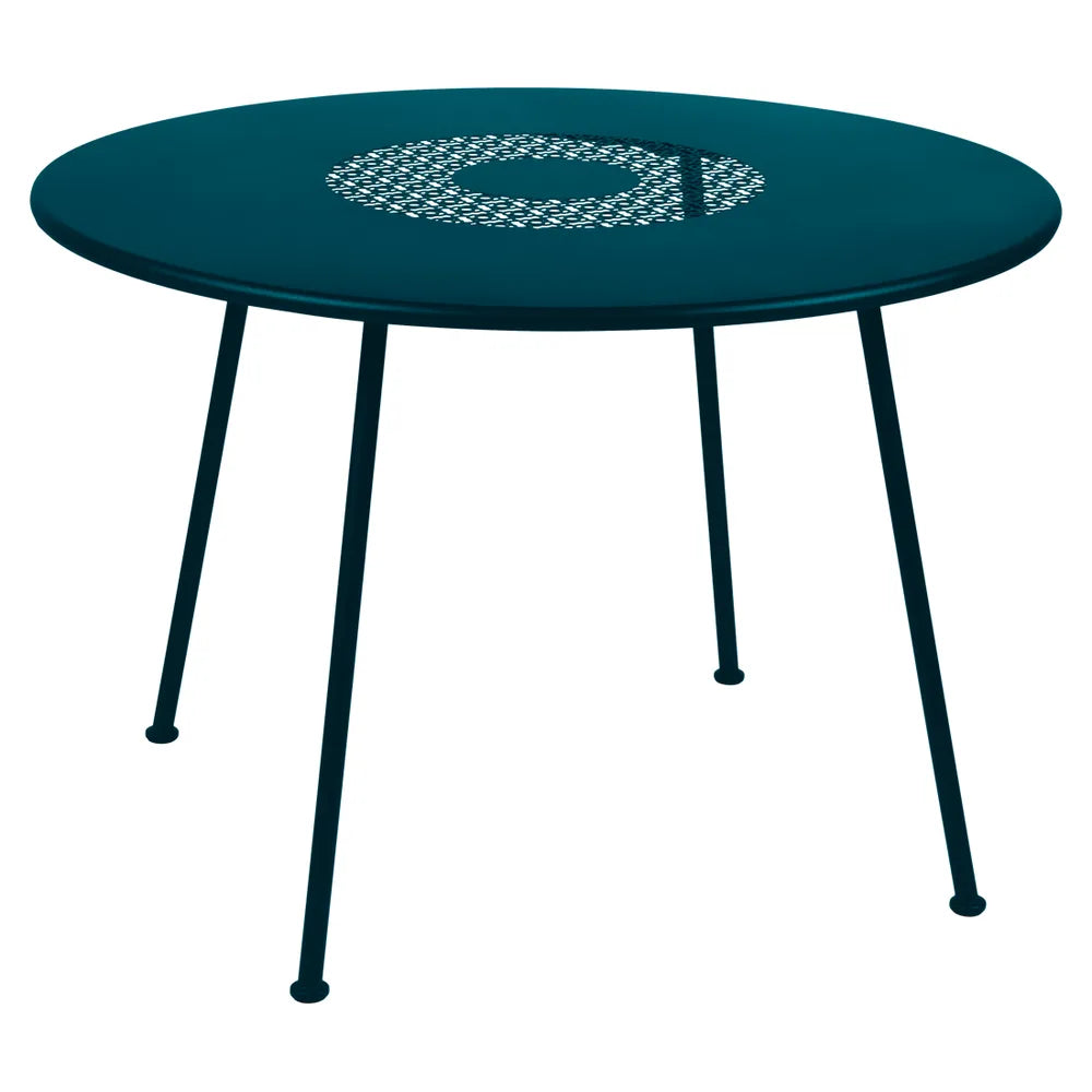 Fermob – Lorette – Table ø 110 cm – Bleu acapulco