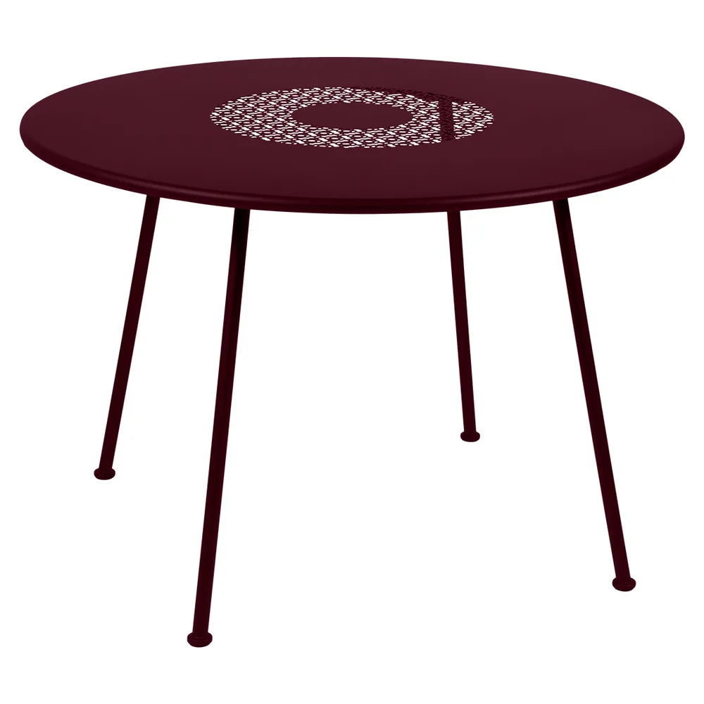 Fermob – Lorette – Table ø 110 cm – Cerise noire