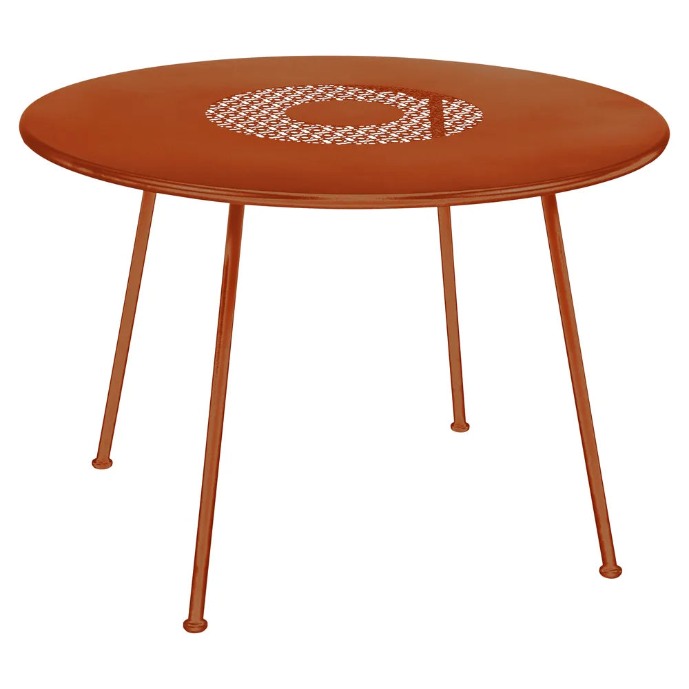 Fermob – Lorette – Table ø 110 cm – Orange confite