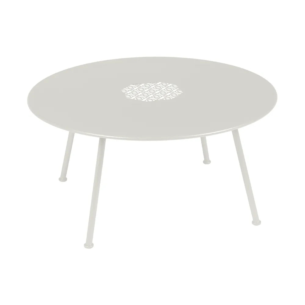 Fermob – Lorette – Table basse ø 80 cm – Gris argile