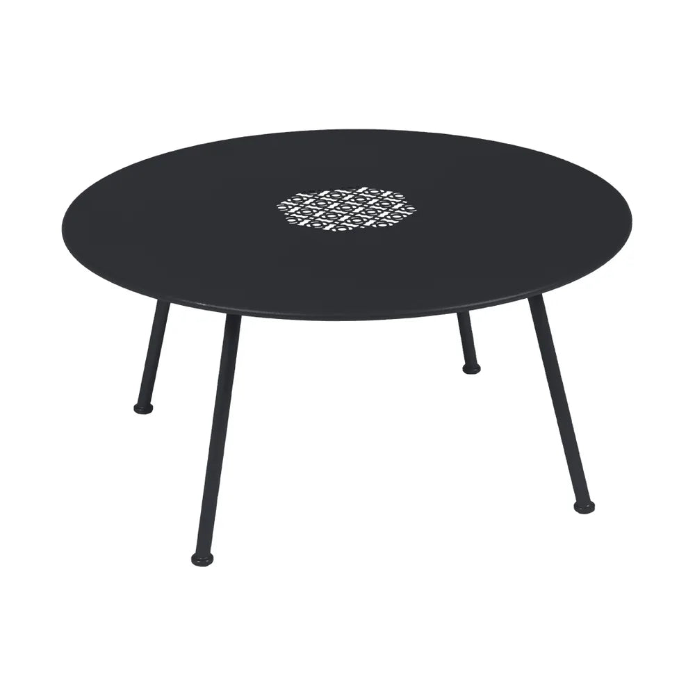 Fermob – Lorette – Table basse ø 80 cm – Carbone