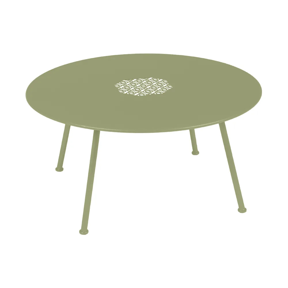 Fermob – Lorette – Table basse ø 80 cm – Vert tilleul