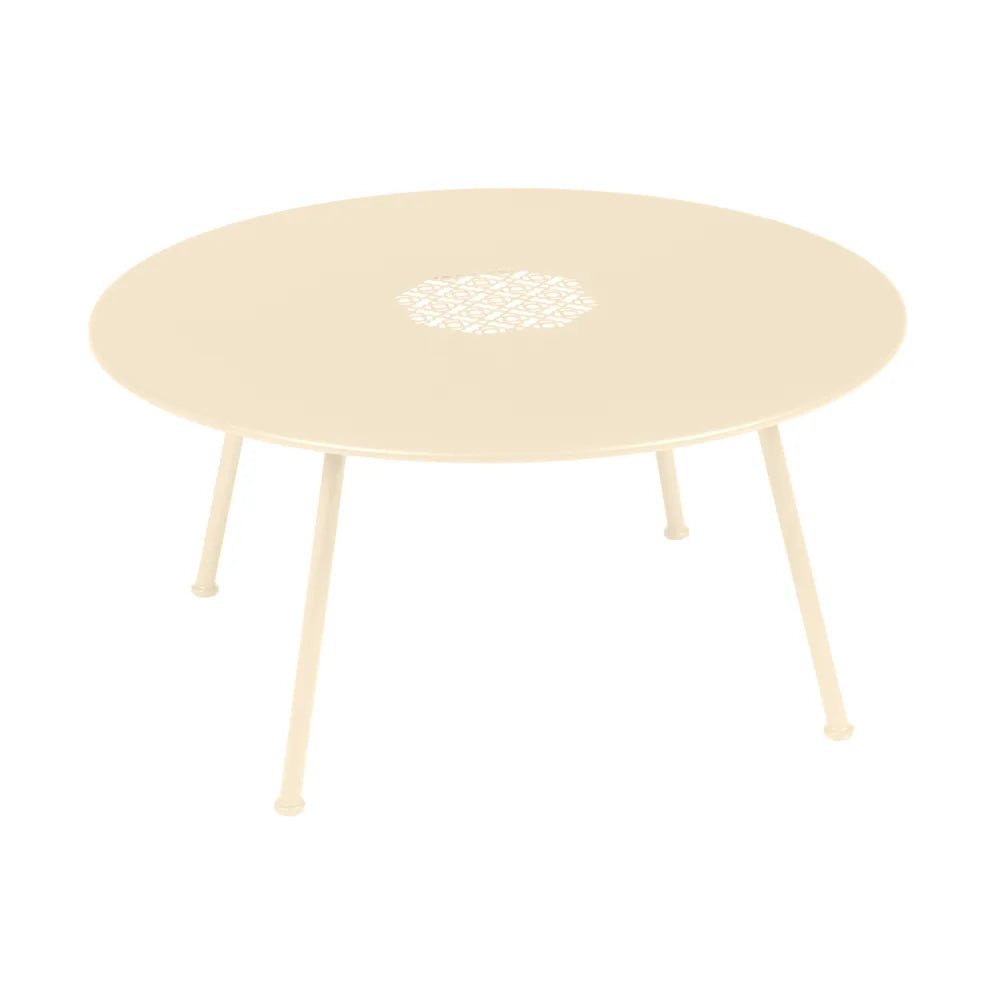 Fermob – Lorette – Table basse ø 80 cm – Beige latte