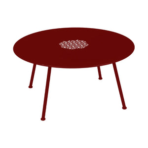 Fermob – Lorette – Table basse ø 80 cm – Piment