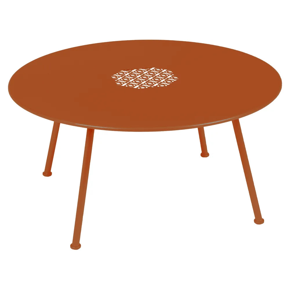 Fermob – Lorette – Table basse ø 80 cm – Orange confite