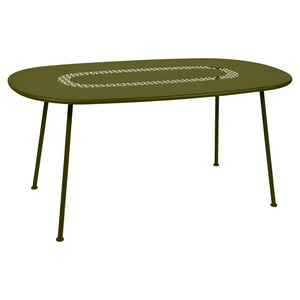 Fermob – Lorette – Table ovale 160 x 90 cm – Pesto