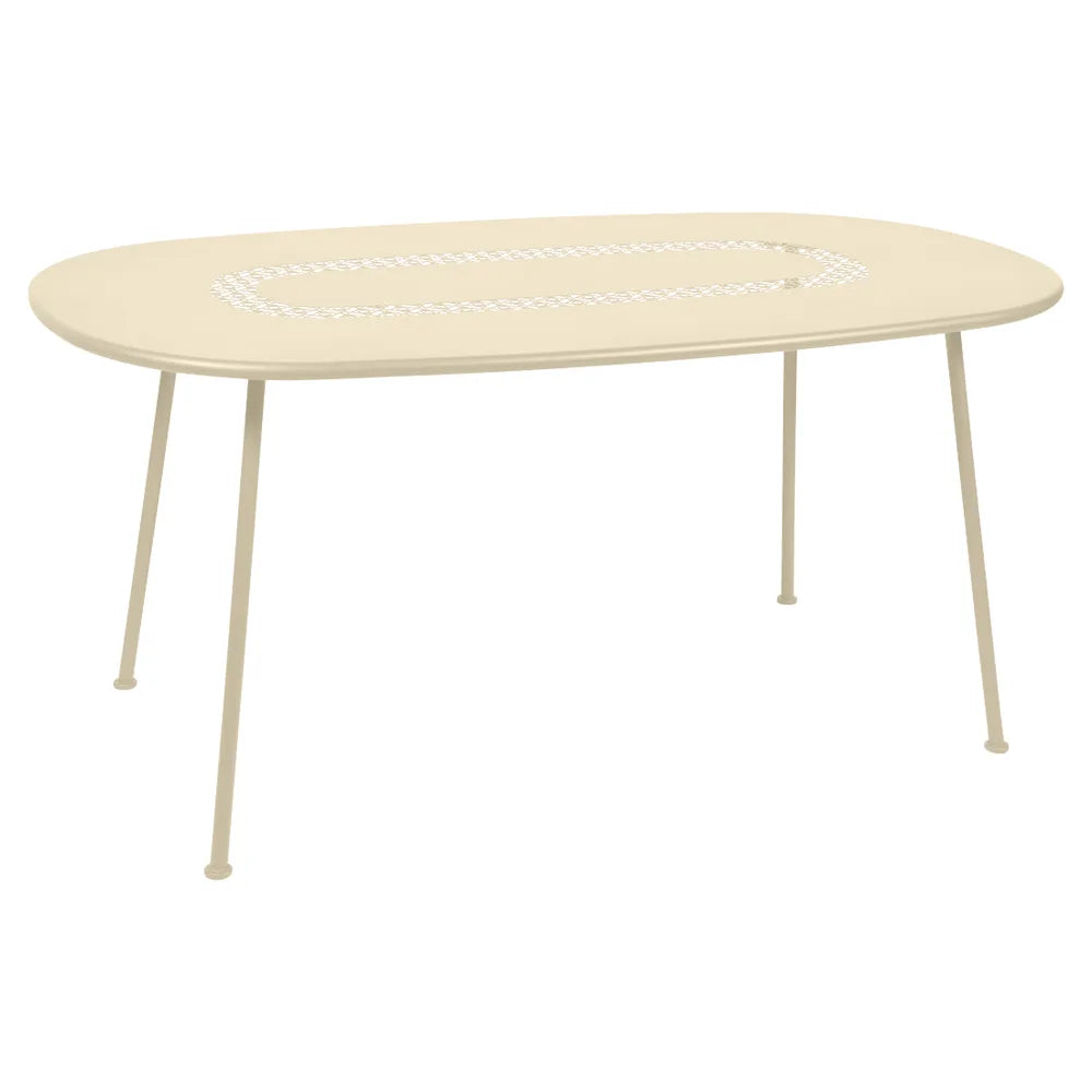 Fermob – Lorette – Table ovale 160 x 90 cm – Beige latte