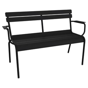Fermob – Luxembourg – Banc de jardin 2 places – Réglisse