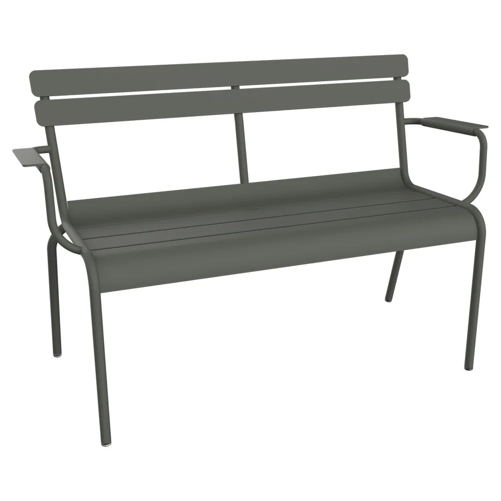 Fermob – Luxembourg – Banc de jardin 2 places – Romarin