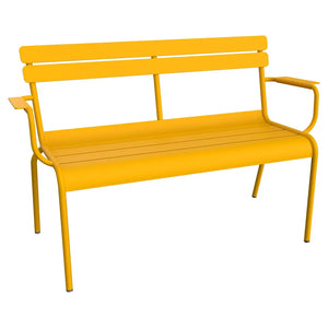 Fermob – Luxembourg – Banc de jardin 2 places – Miel