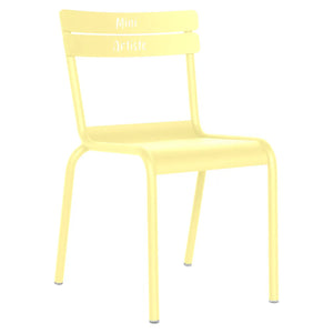 Fermob – Luxembourg kid – Chair "mini artiste" – Citron givré