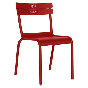 Fermob – Luxembourg kid – Chair "mini artiste" – Piment