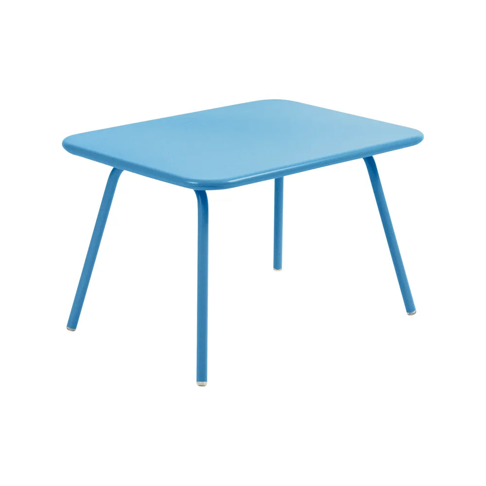 Fermob – Luxembourg kid – Table 76 x 55.5 cm – Bleu maya