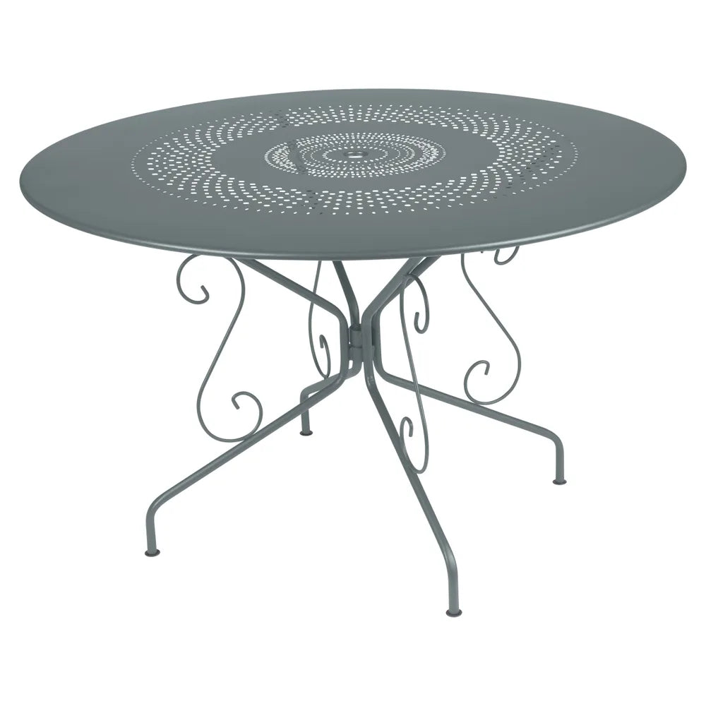 Fermob – Montmartre – Table ø 117 cm – Gris orage