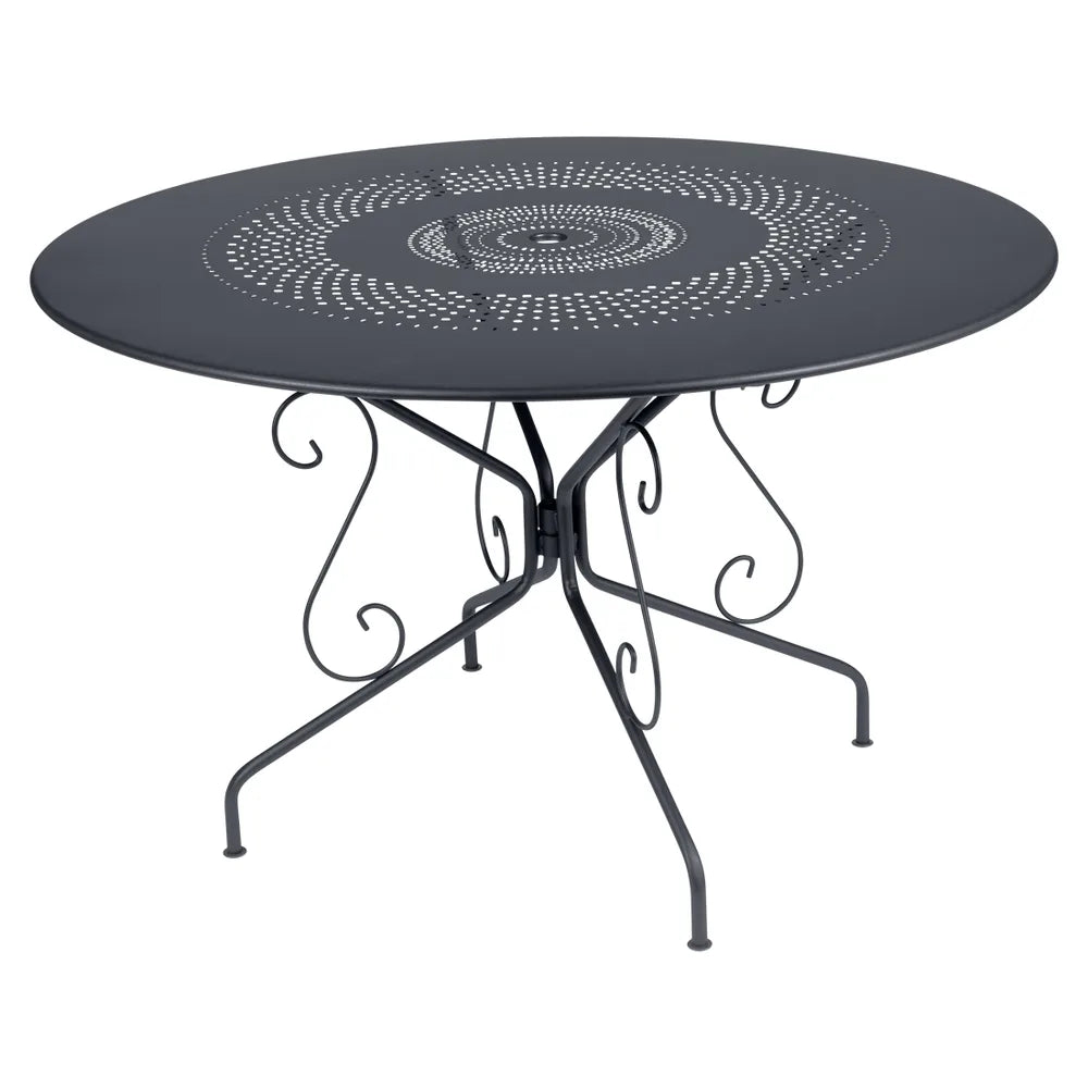 Fermob – Montmartre – Table ø 117 cm – Carbone