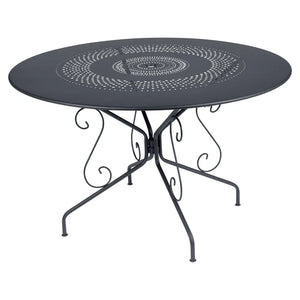 Fermob – Montmartre – Table ø 117 cm – Carbone