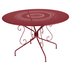 Fermob – Montmartre – Table ø 117 cm – Piment