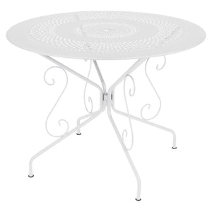 Fermob – Montmartre – Table ø 96 cm – Blanc coton