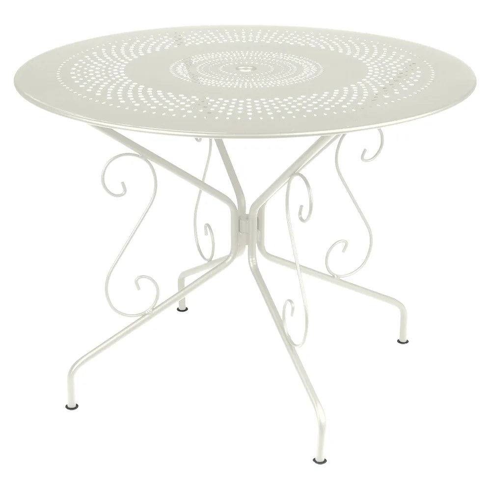 Fermob – Montmartre – Table ø 96 cm – Gris argile