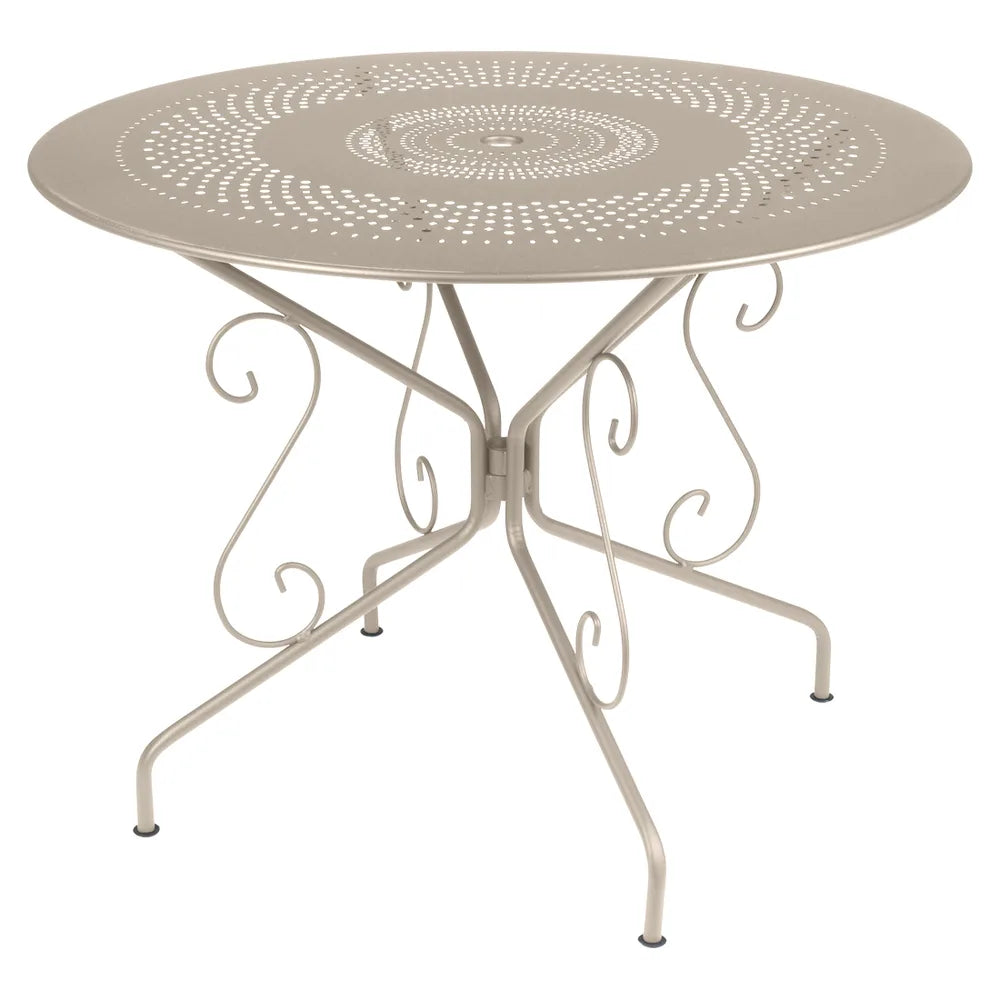 Fermob – Montmartre – Table ø 96 cm – Muscade
