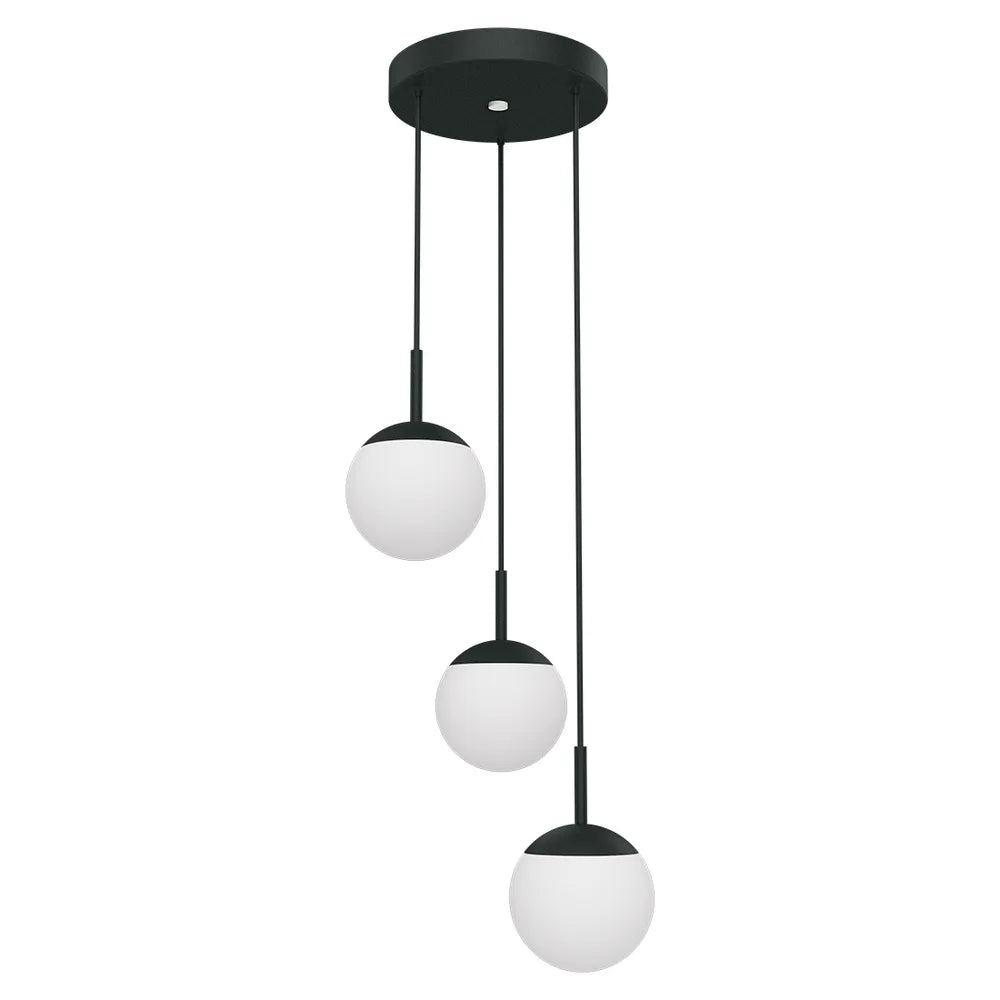 Fermob – Mooon! – Suspension triple ø15 cm – Carbone