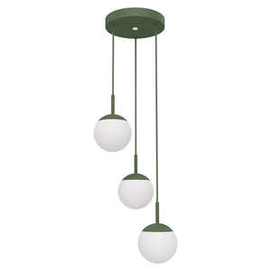 Fermob – Mooon! – Suspension triple ø15 cm – Cactus