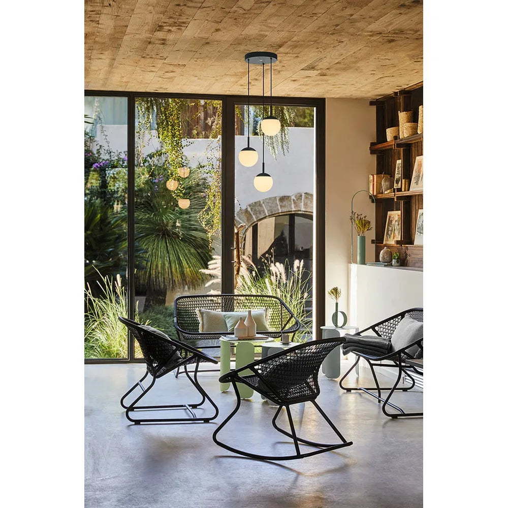 Fermob – Mooon! – Suspension triple ø15 cm en situation